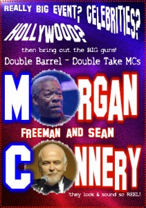 Morgan Freeman and Sean Connery